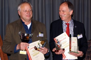 Helmut Tschabuschnig und Ernst Thurner mit dem Film "Von der Idylle zur Abstraktion"