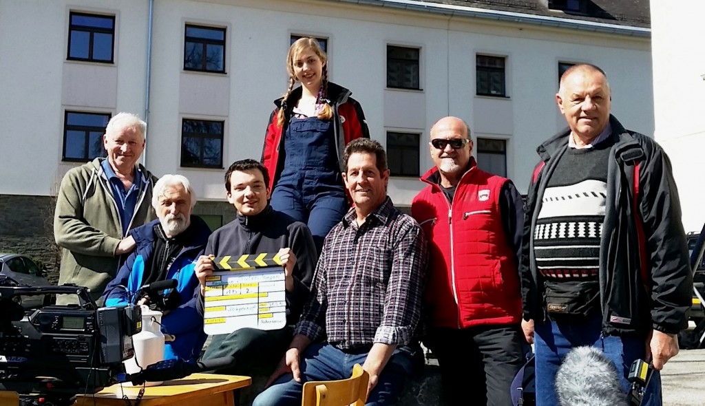 Das Filmteam zu unserem zweiten Minutencup-Gemeinschaftsfilmprojekt 2015